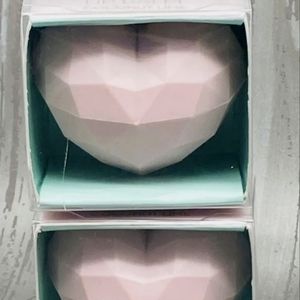 2 Rebels Refinery Lip Balm Natural Flavor Geometric Heart Pink Coconut Lime New